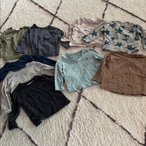 ZARA Boy - 10 long sleeve shirts - all 2-3 years